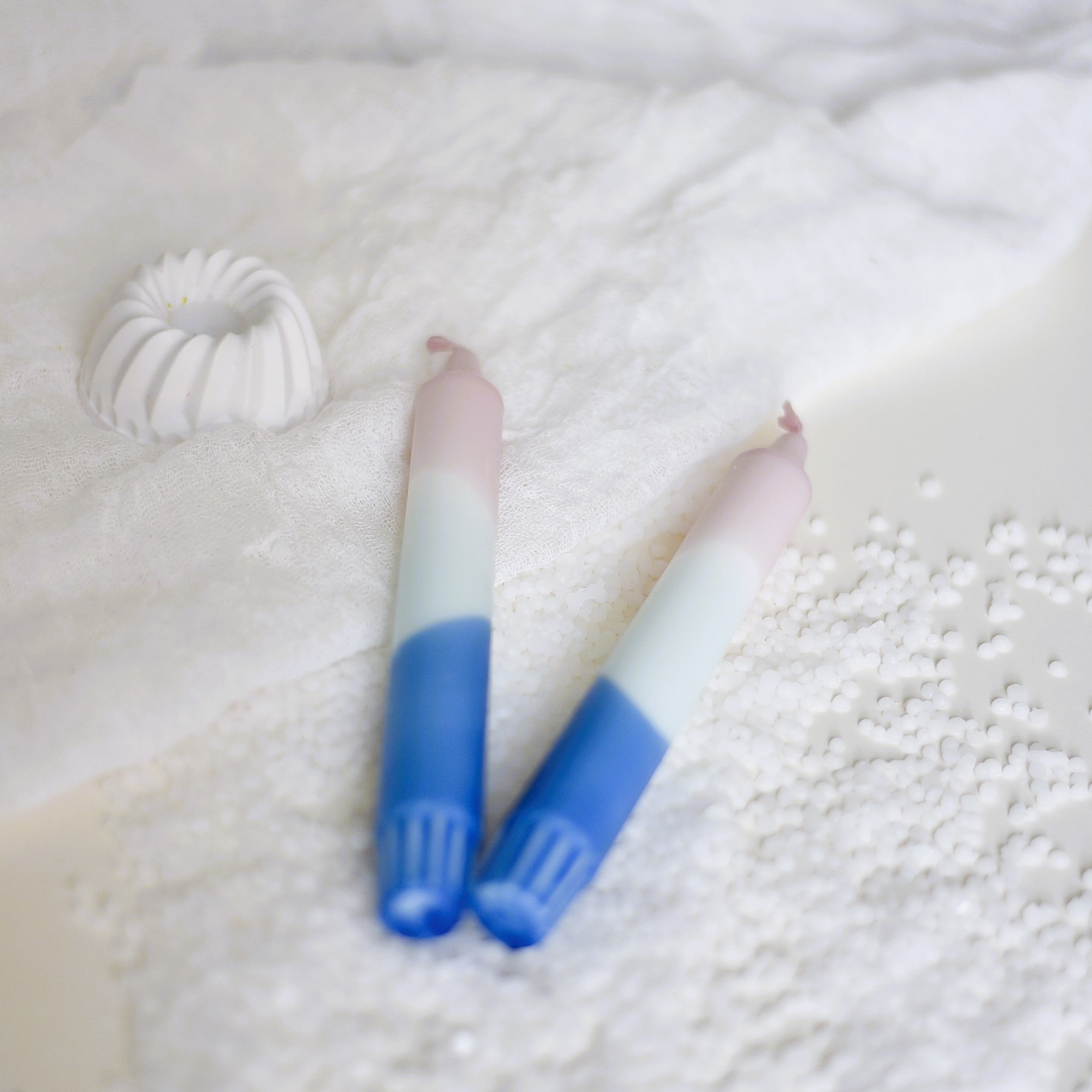 Dip Dye Kerze "Sommerabend" | Handmade by Rosmarinparty