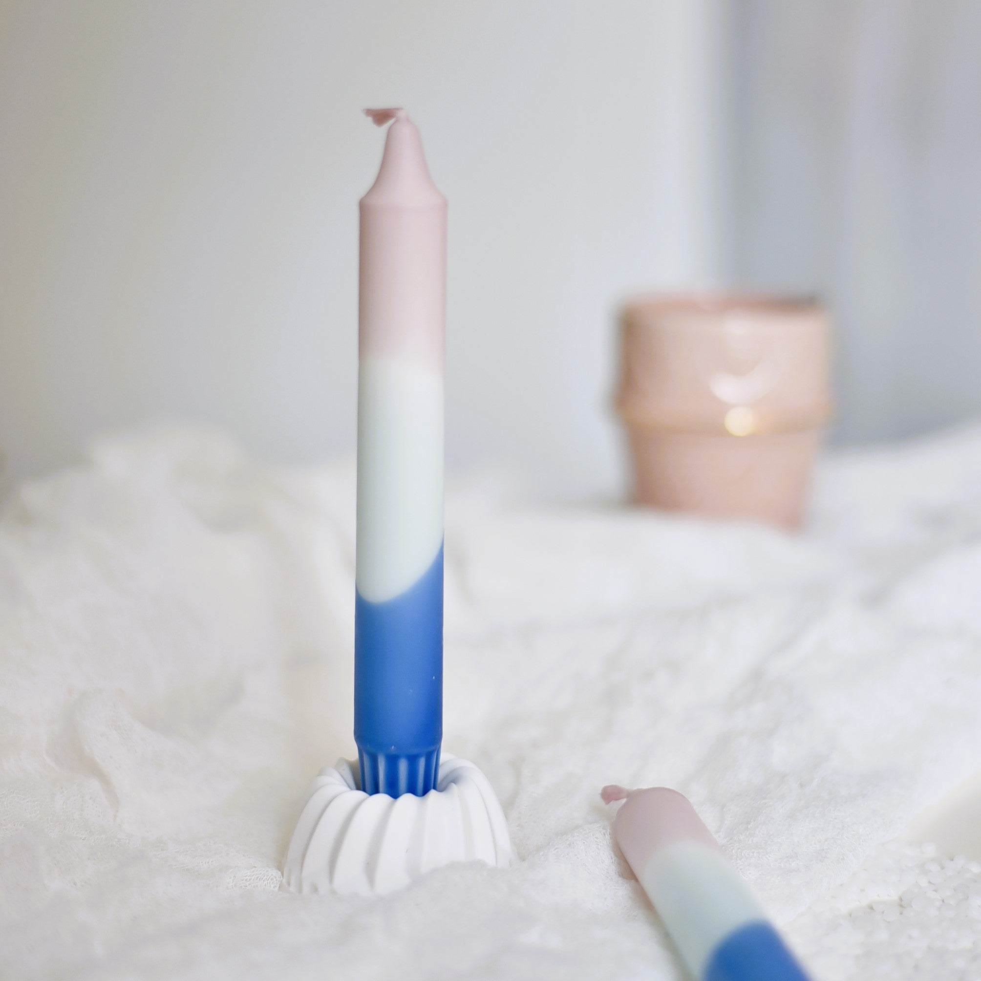 Dip Dye Kerze "Sommerabend" | Handmade by Rosmarinparty