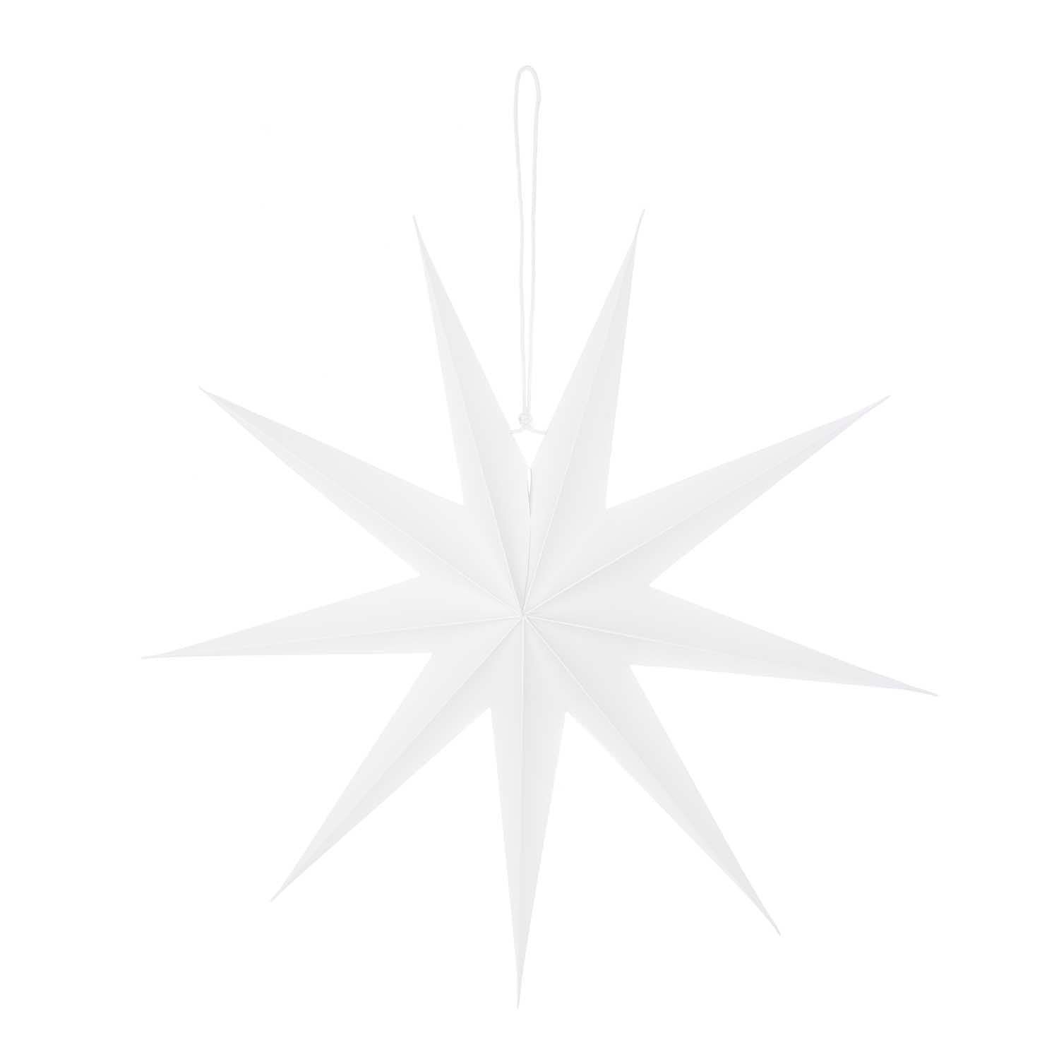 Papierstern | weiß | 45cm oder 60cm