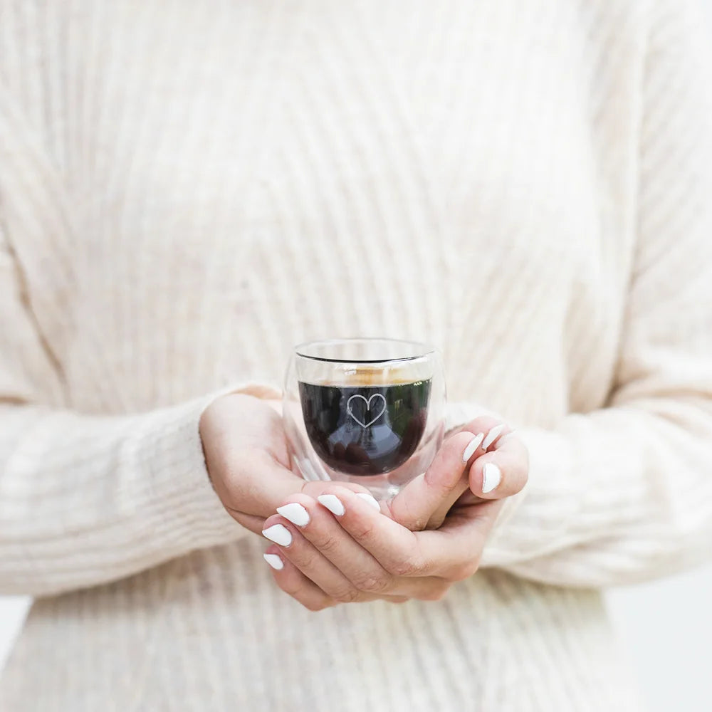 Thermoglas Herz | Espresso | bakeaffair