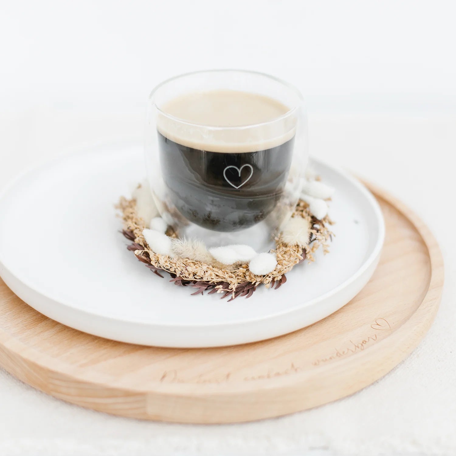 Thermoglas Herz | Espresso | bakeaffair