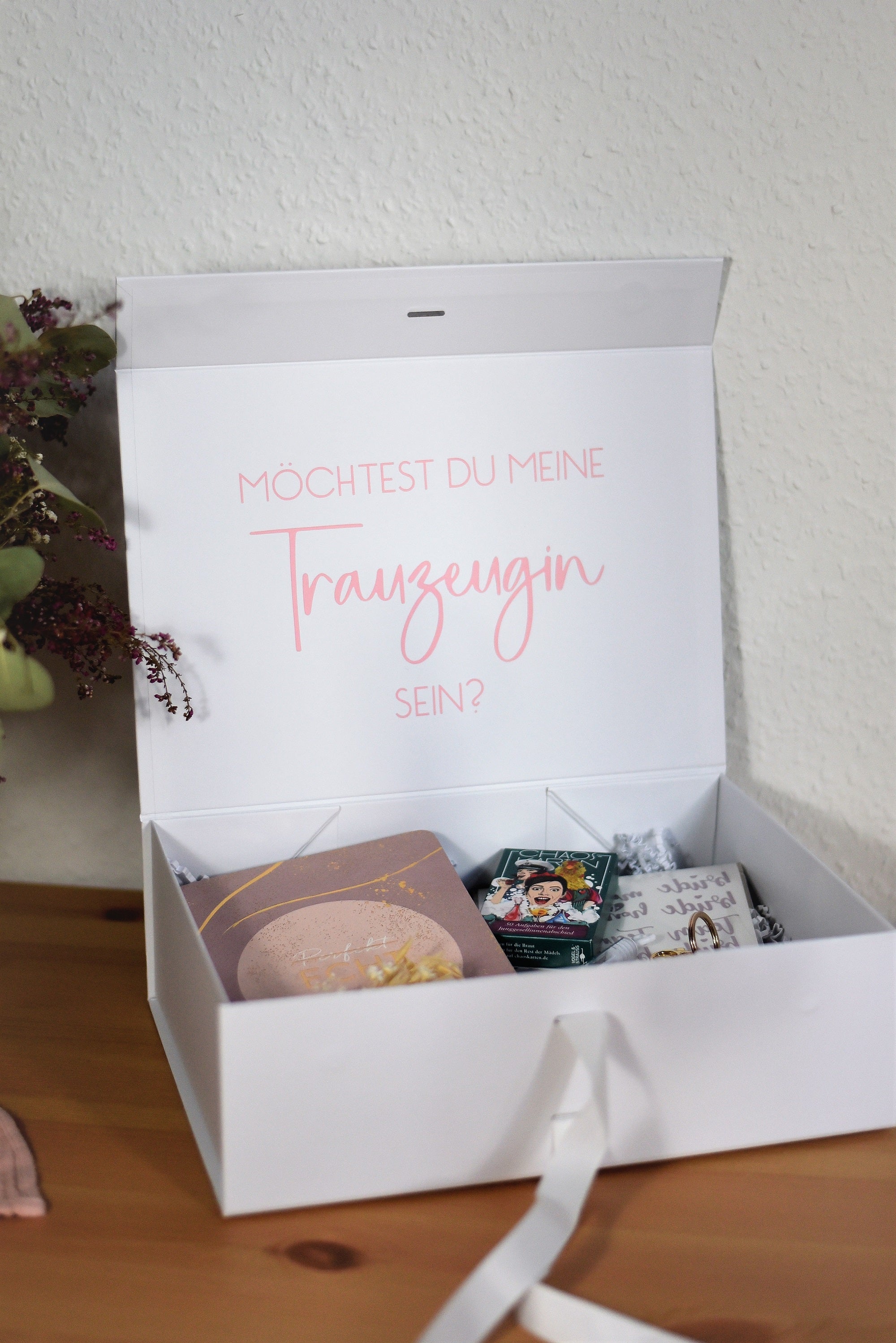 Personalisierte Geschenkbox | Trauzeugin werden | Brautjungfer werden