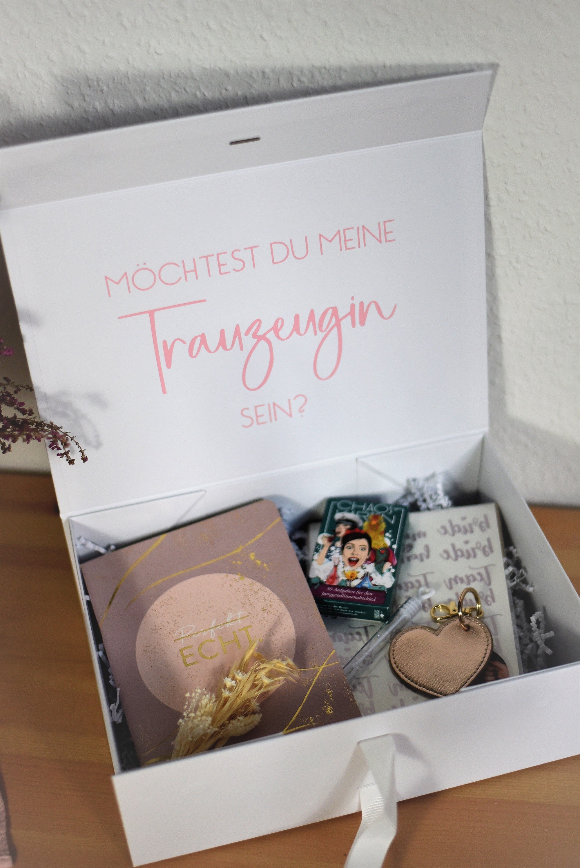 Personalisierte Geschenkbox | Trauzeugin werden | Brautjungfer werden