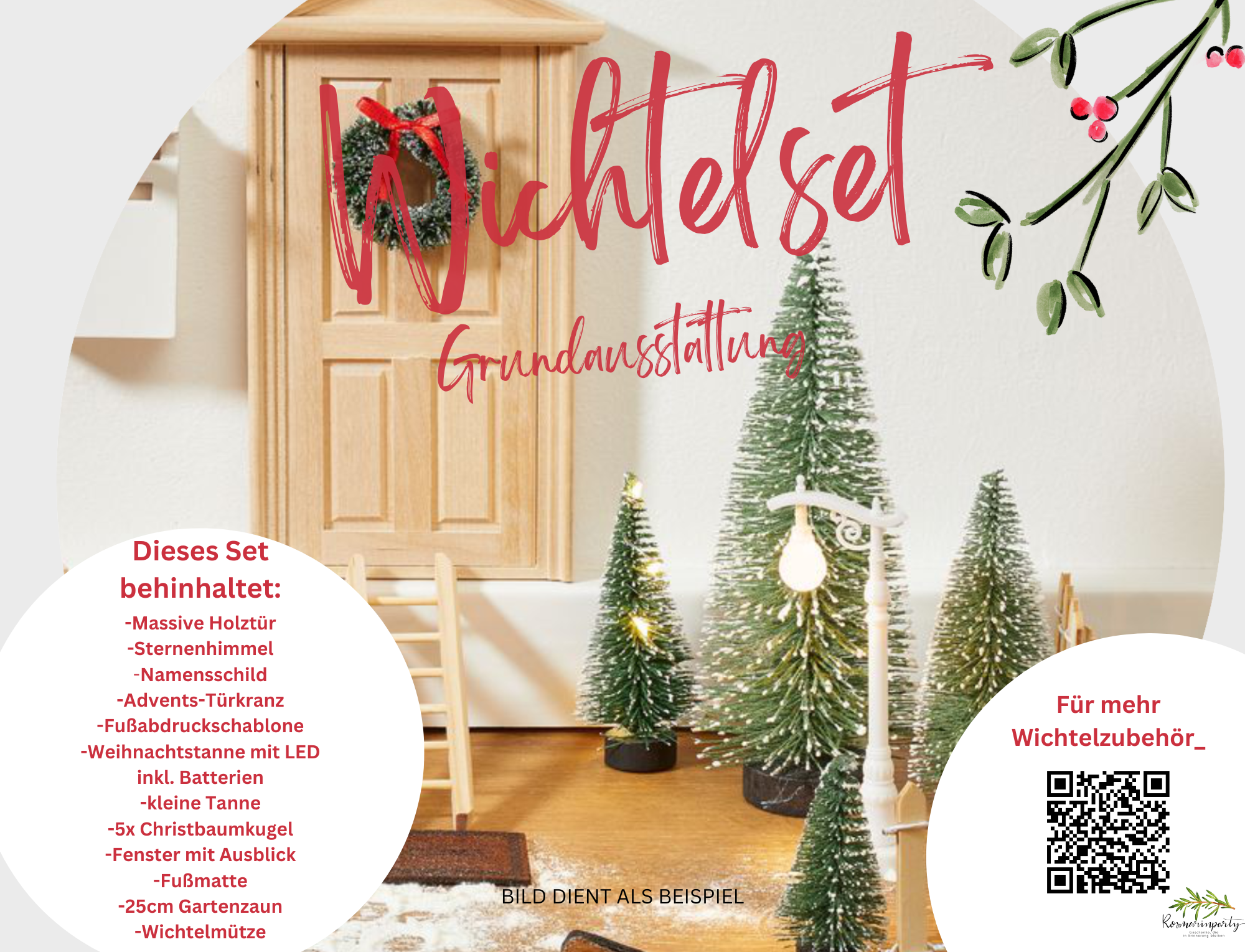 Wichtelset | Grundausstattung | 18 Teile | Wichtelmagie