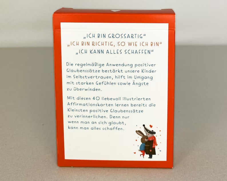 Affirmationskarten für Kinder | spielerisch Selbstliebe, Mut und Vertrauen erlernen & gewinnen