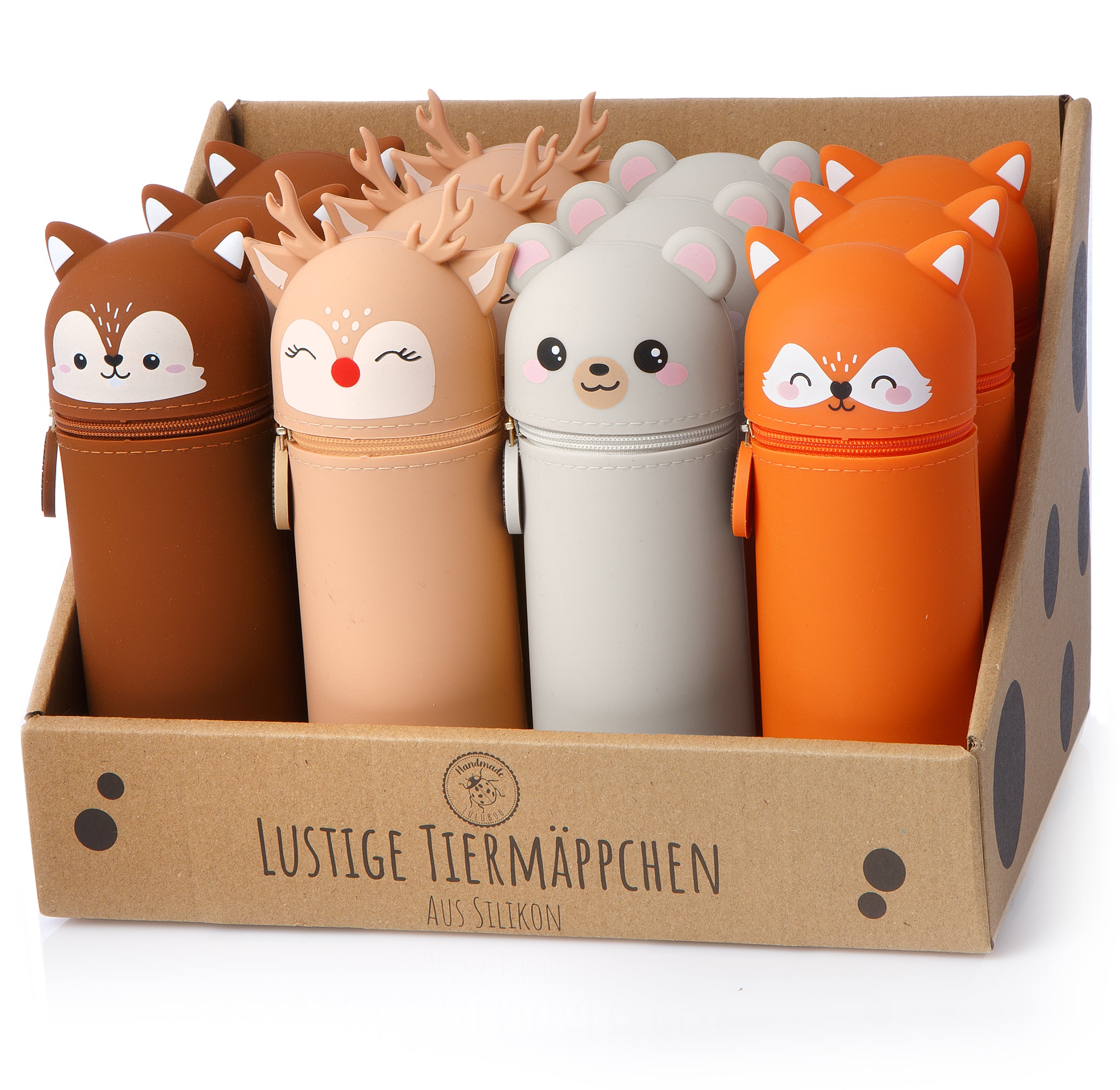 Fuchs | Lustiges Tiermäppchen aus Silikon