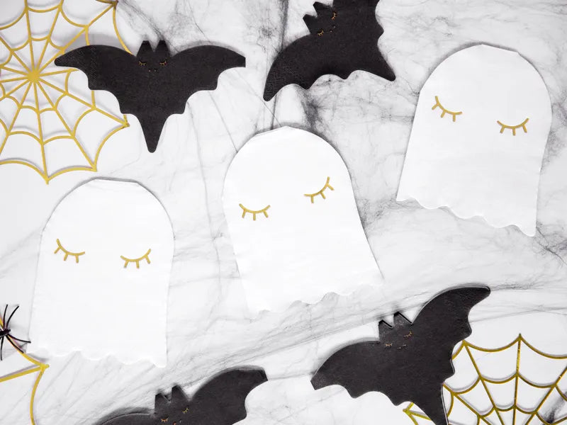 Gespenster-Servietten | Halloween Party | Deko