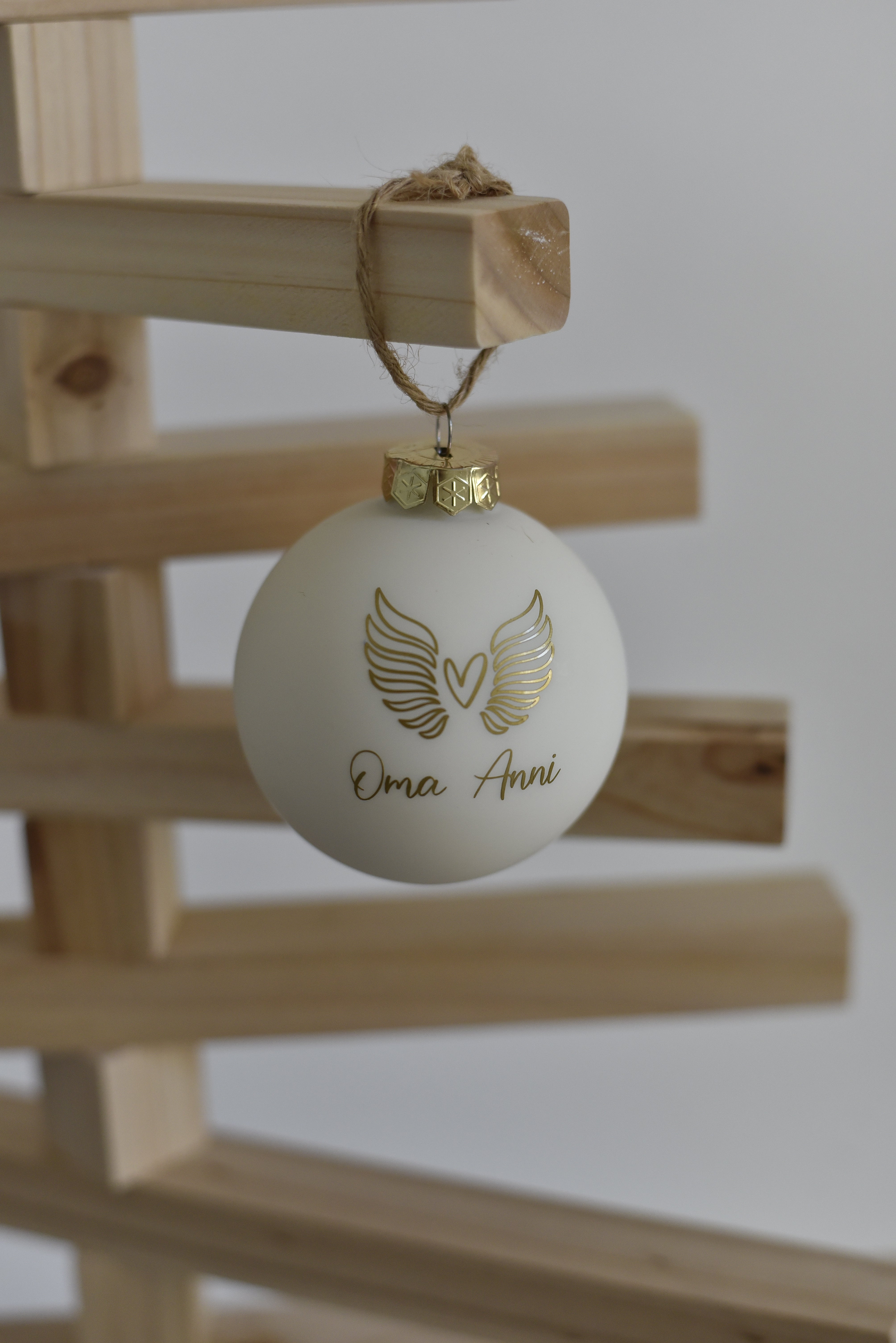 CBK "Engel" | Christbaumkugel | zum Gedenken an Verstorbenen