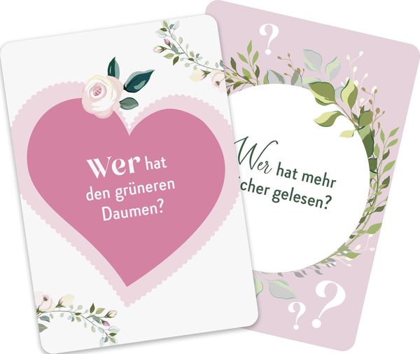 Der Ehetest | Geschenk zur Verlobung | Spiel für die Hochzeit