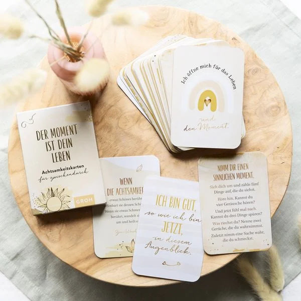 Der Moment ist dein Leben | Achtsamkeitskarten für Zwischendurch