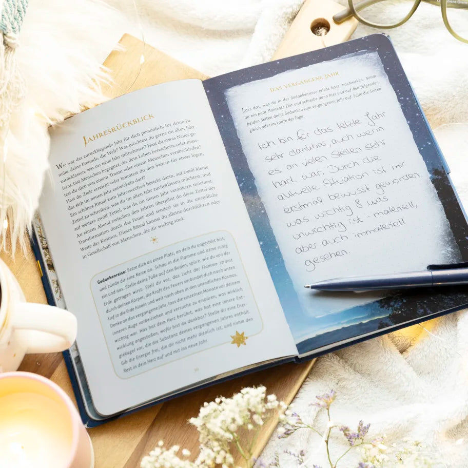 Die Energie der Rauhnächte | Eintragebuch |