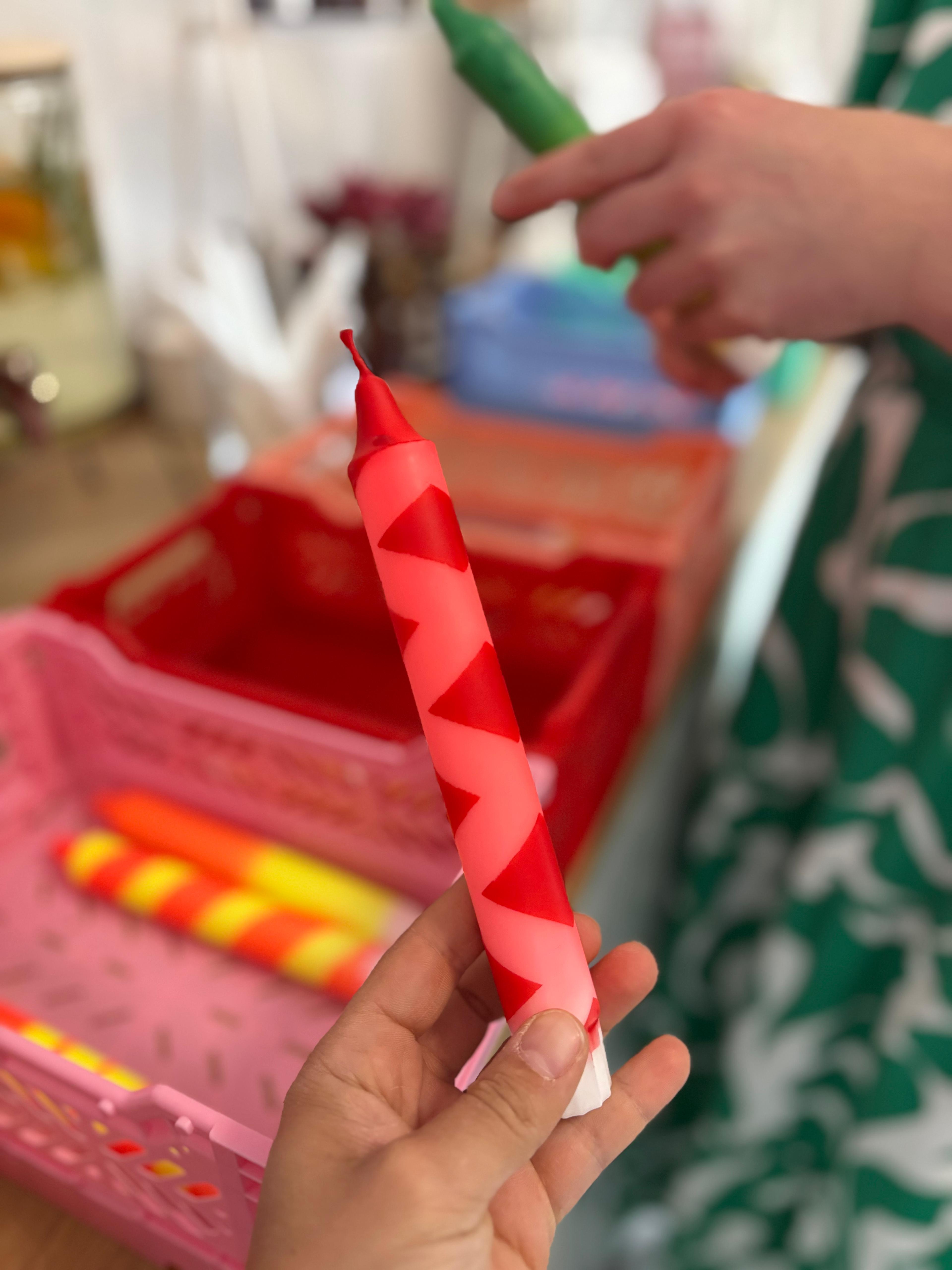 JGA | Kerzen dippen | Kreativzeit | Dip dye Workshop