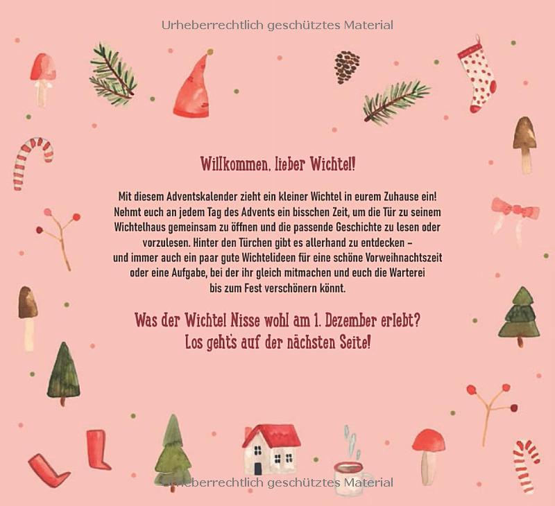 Ein Wichtel zieht ein | Adventskalender-Geschichte zum Mitmachen mit 24 Türchen