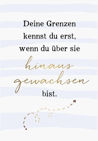 Eines Tages oder Tag eins | Motivationskarten für Zwischendurch