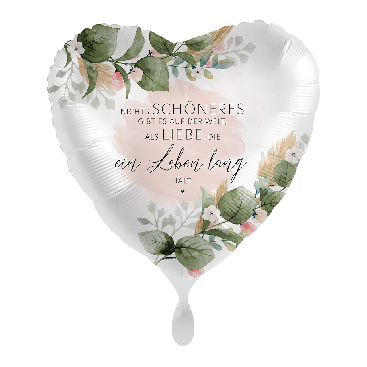 Romantic Garden Wedding Folienballon | nur zur Abholung | Heliumgefüllt
