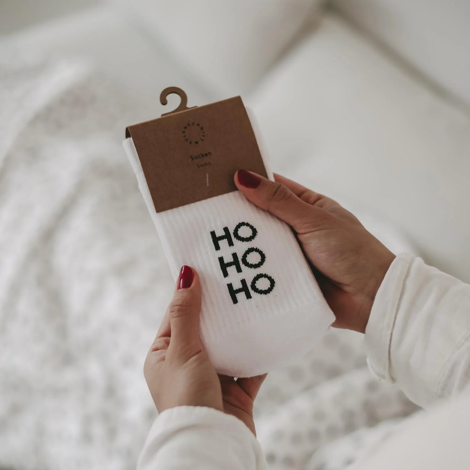 Ho ho ho | Eulenschnitt | coole Socken