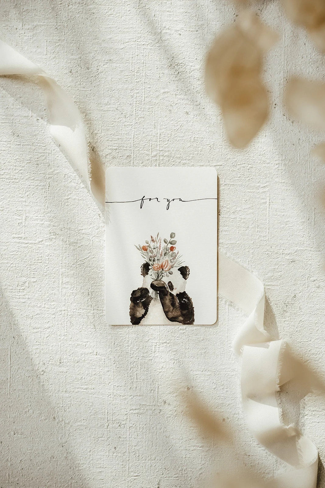 Panda for you | Postkarte | Linda Mundo