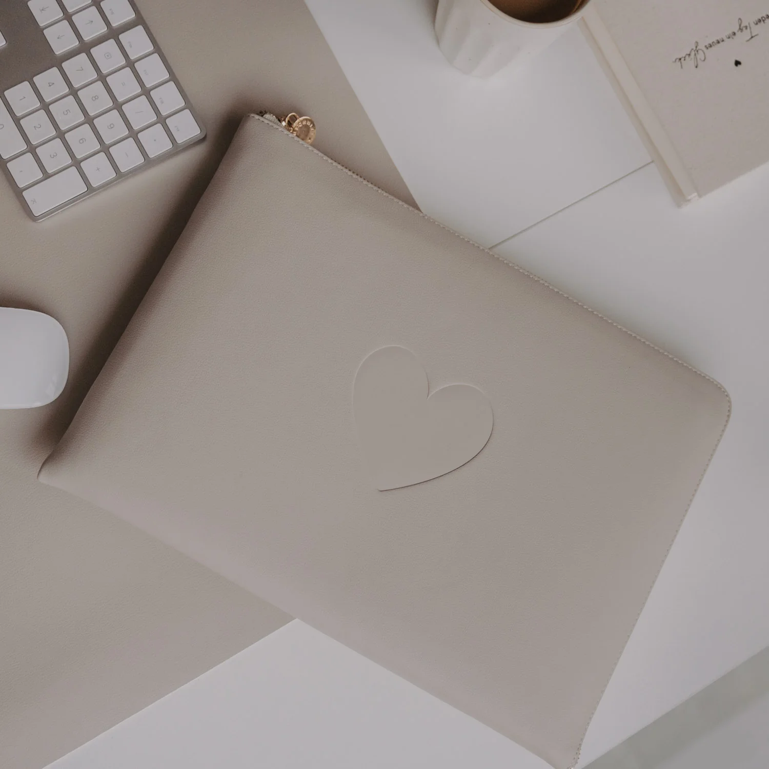 Laptop Tasche Taupe | Eulenschnitt