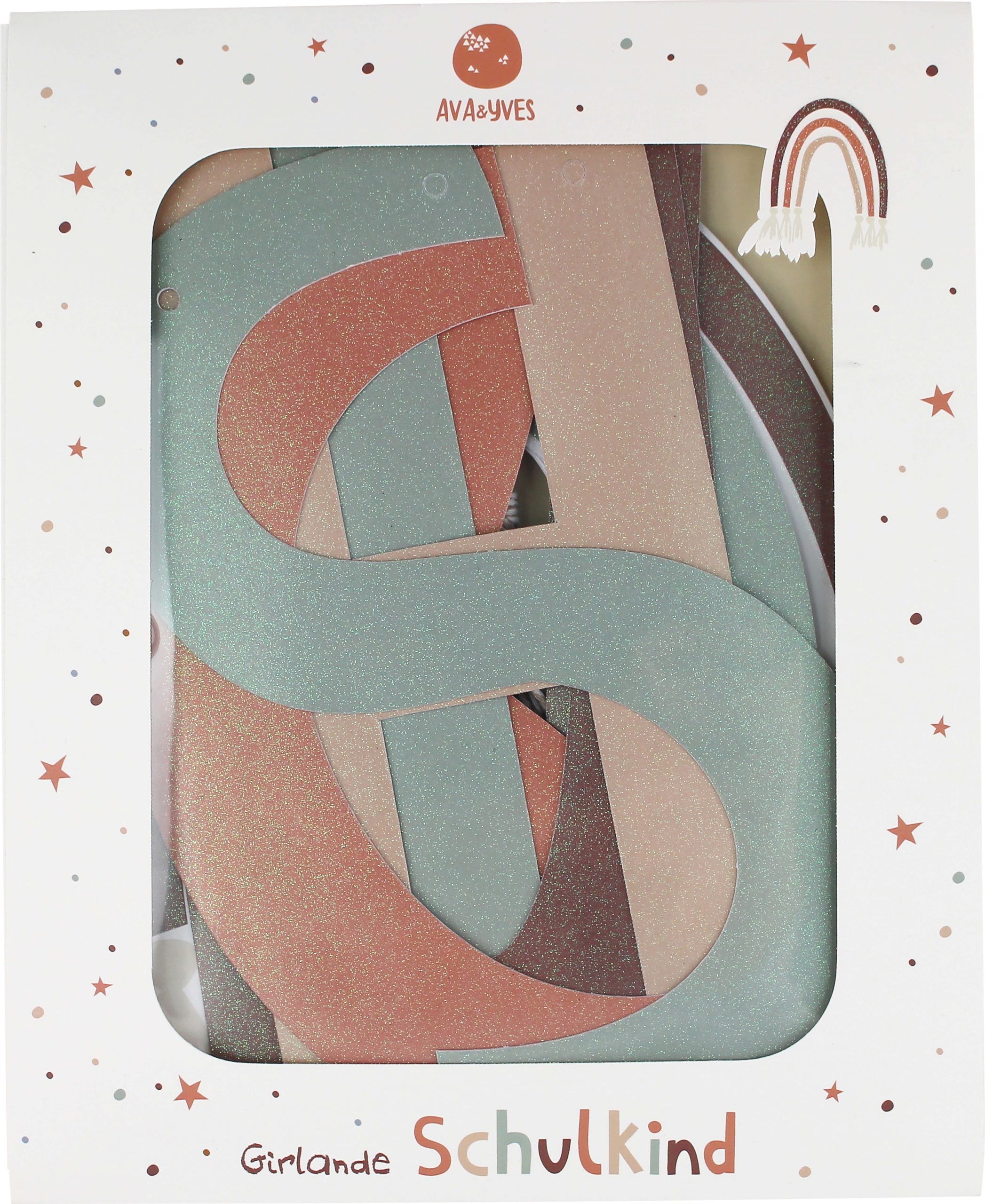 Schulkind-Girlande | Under the sea | Glitzereffekt