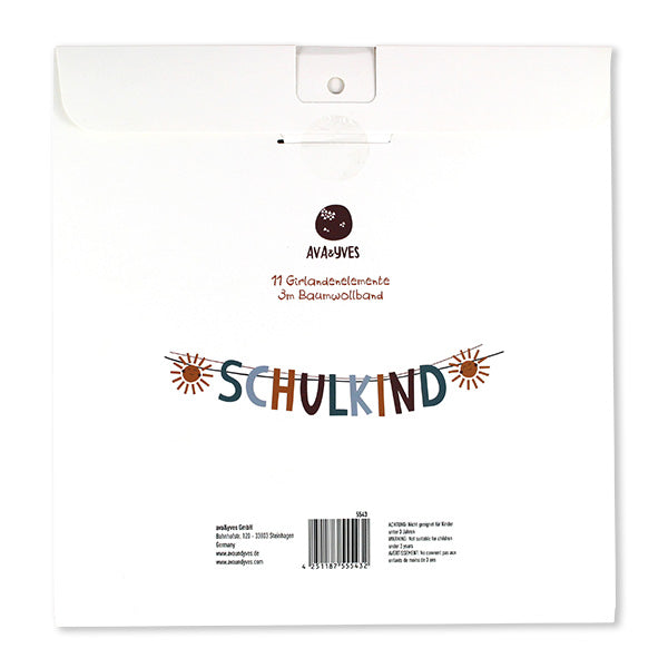 Schulkind-Girlande | Adventure | Ava&Eves