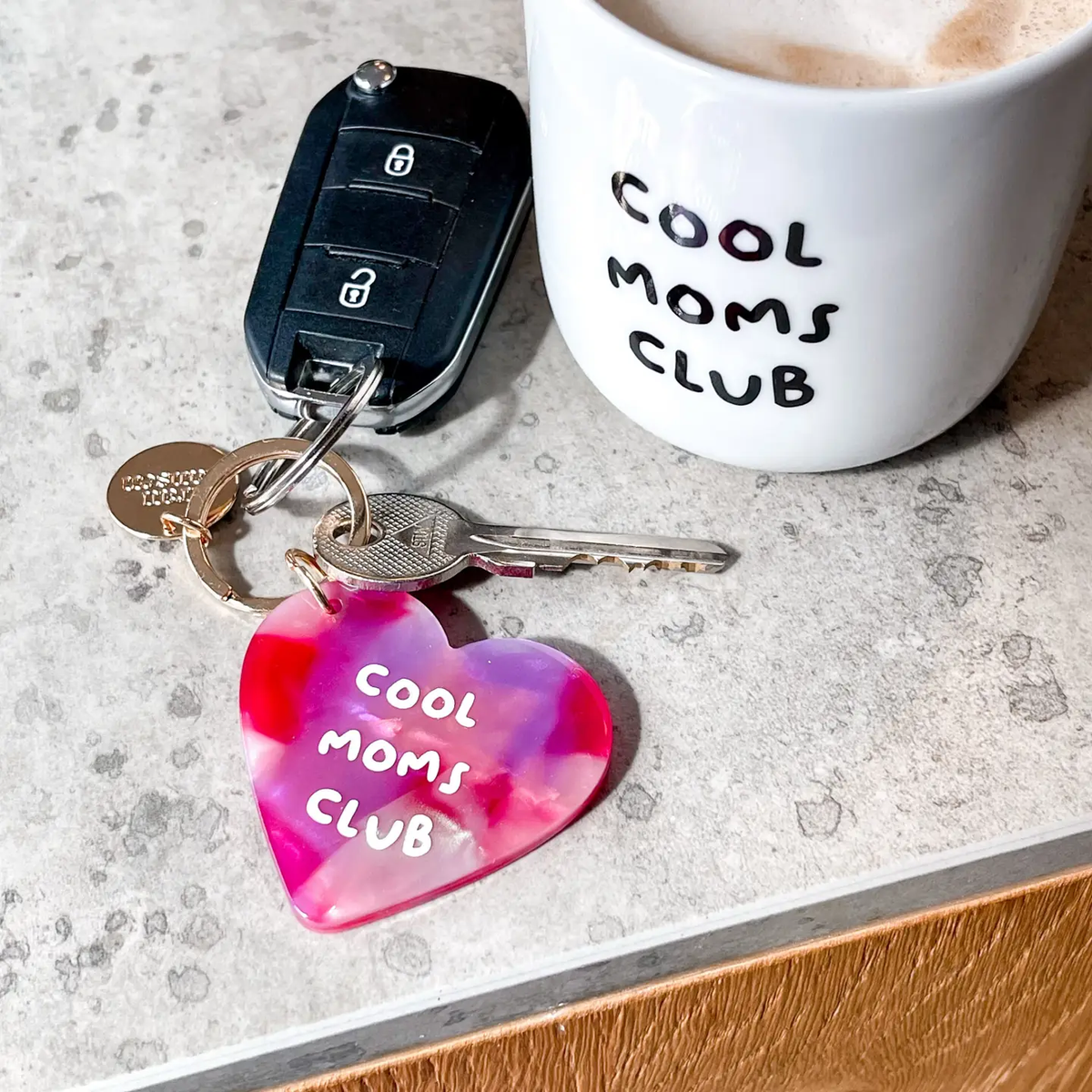 Schlüsselanhänger Cool Moms Club| Frau Hansen