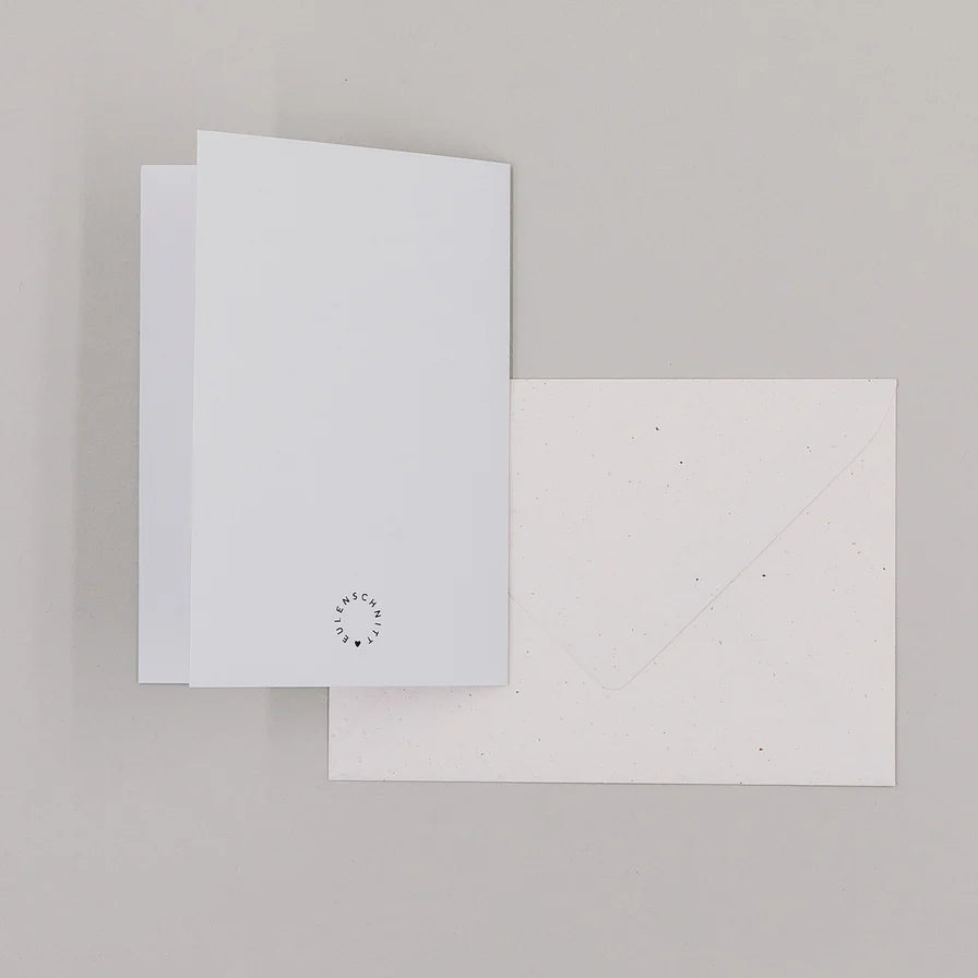 Trauer- Klappkarte Erinnerung | Postkarte | Eulenschnitt