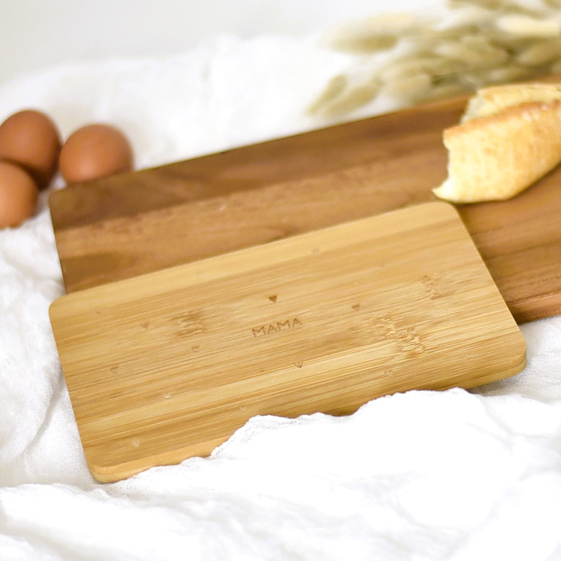Frühstücksbrett "Herzmama" | Mutterrtag | Kleinigkeit für Mami