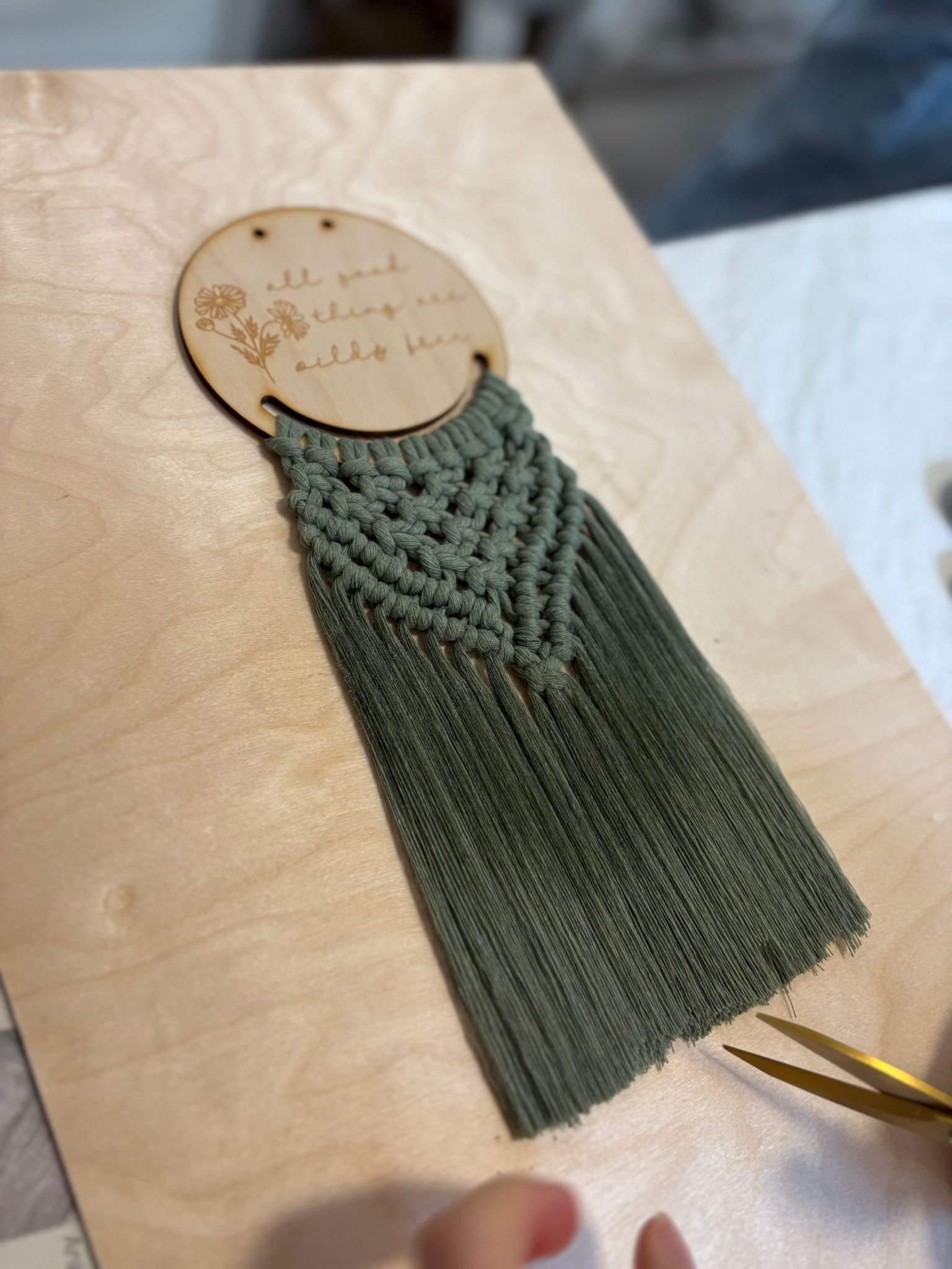 Makramee-Workshop | als Geschenk | neues Hobby | für Einsteiger