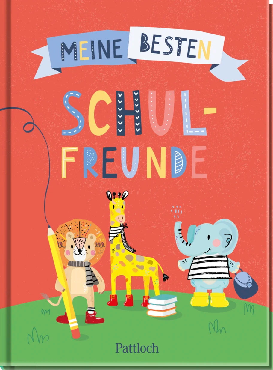 Meine besten Schulfreunde | Freundebuch zum ausfüllen