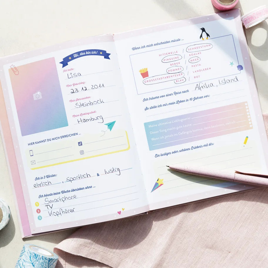 My Best Friends | Das Freundebuch zum Ausfüllen