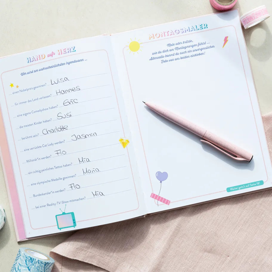 My Best Friends | Das Freundebuch zum Ausfüllen