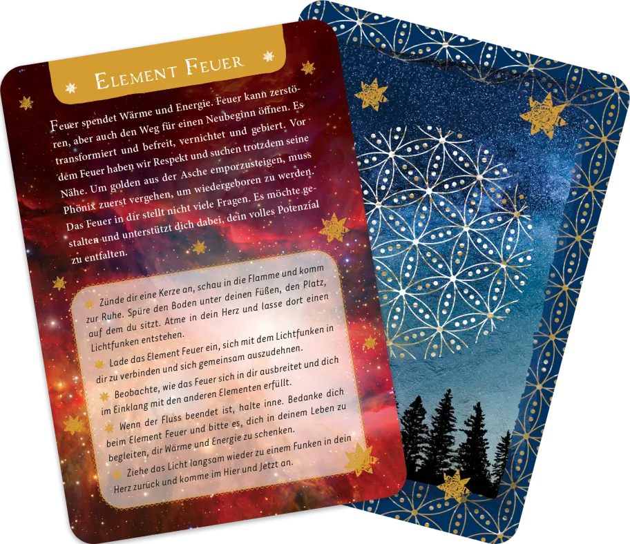 Die Energie der Rauhnächte | Kartenbox | 52 Orakelkarten