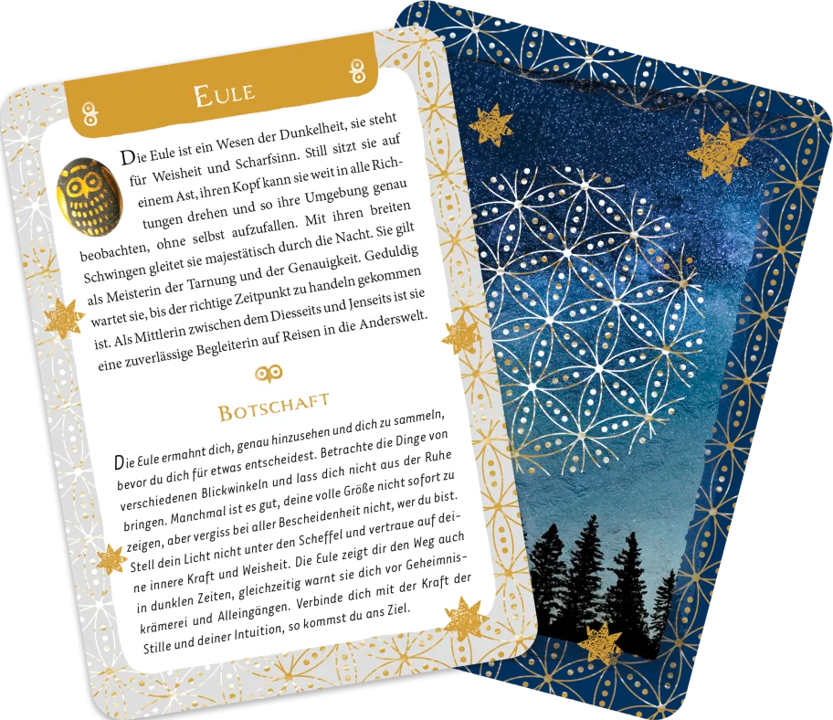 Die Energie der Rauhnächte | Kartenbox | 52 Orakelkarten