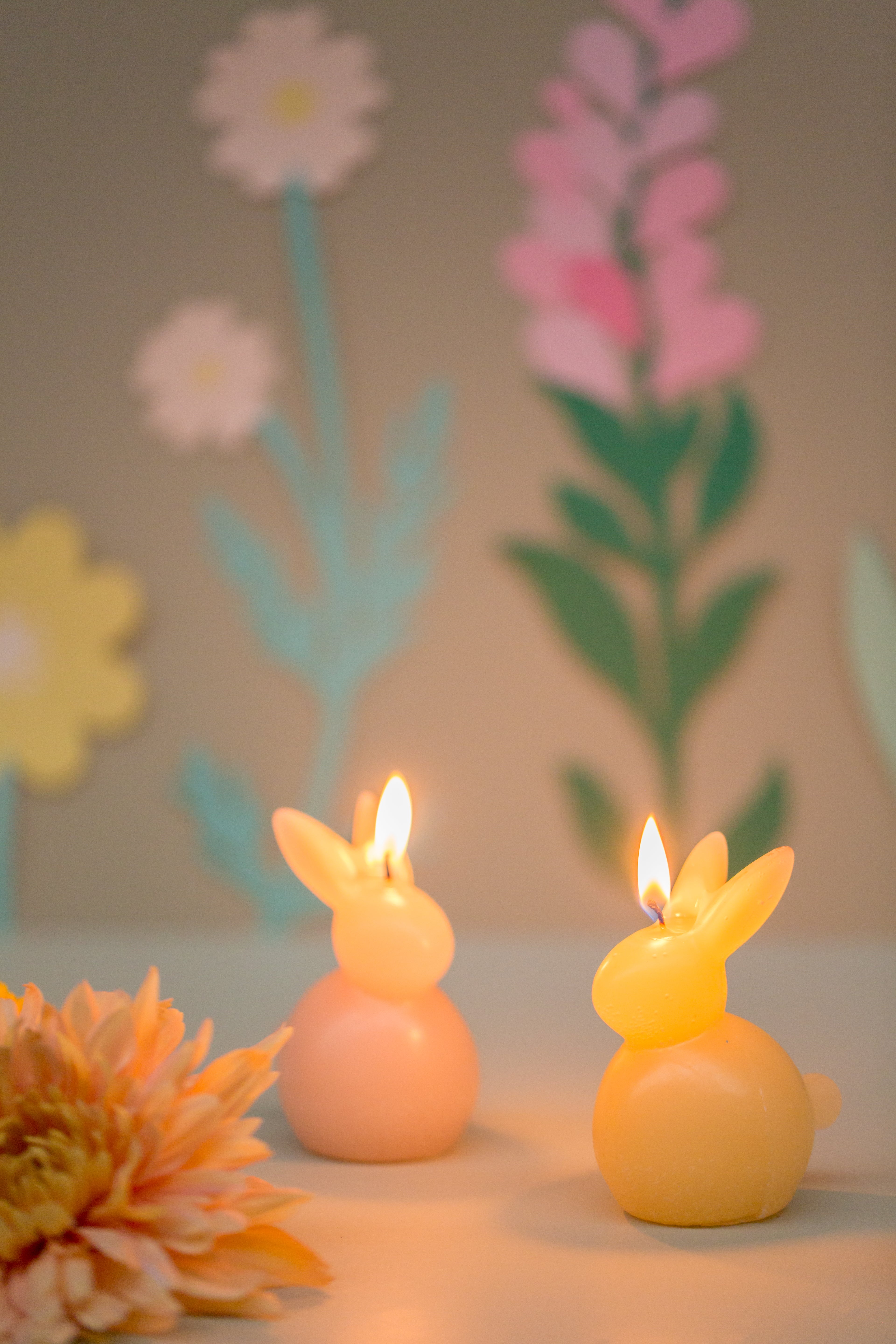 Bunny Kerze | Osterhasenkerze | Rustik Lys