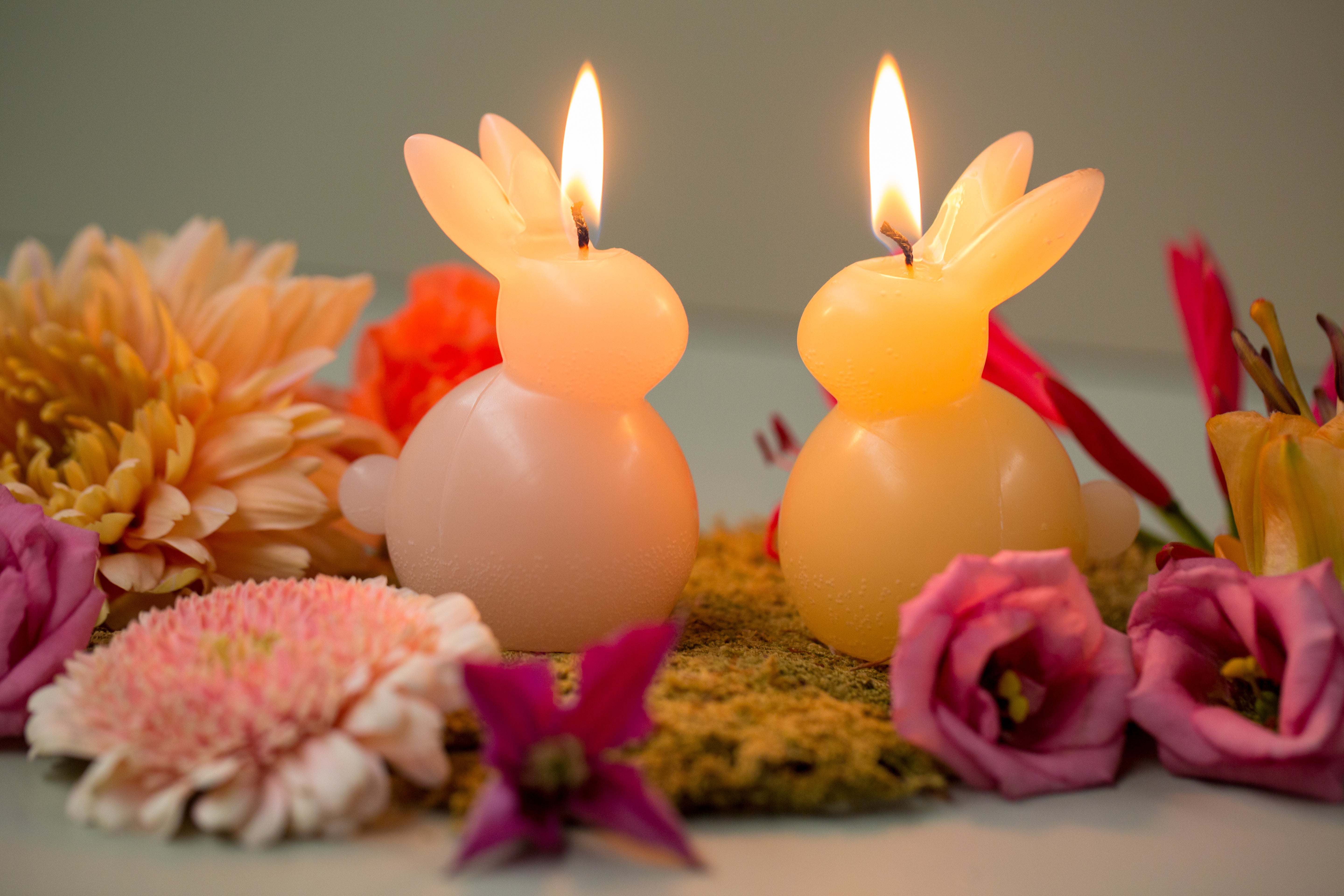 Bunny Kerze | Osterhasenkerze | Rustik Lys