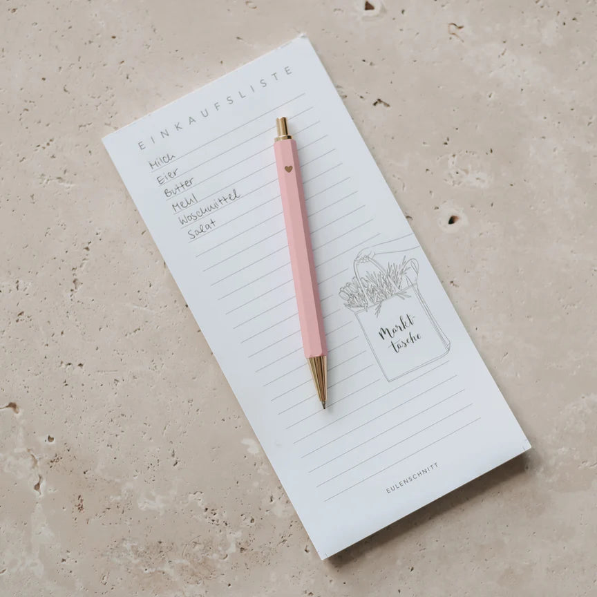 Kugelschreiber Rosa | Eulenschnitt