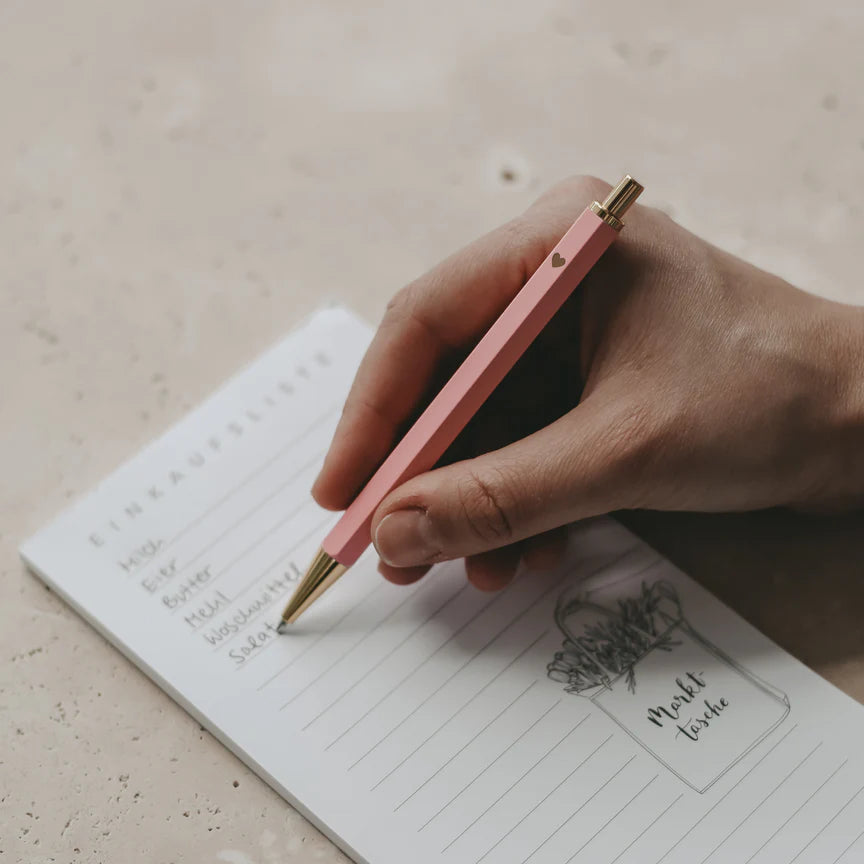 Kugelschreiber Rosa | Eulenschnitt