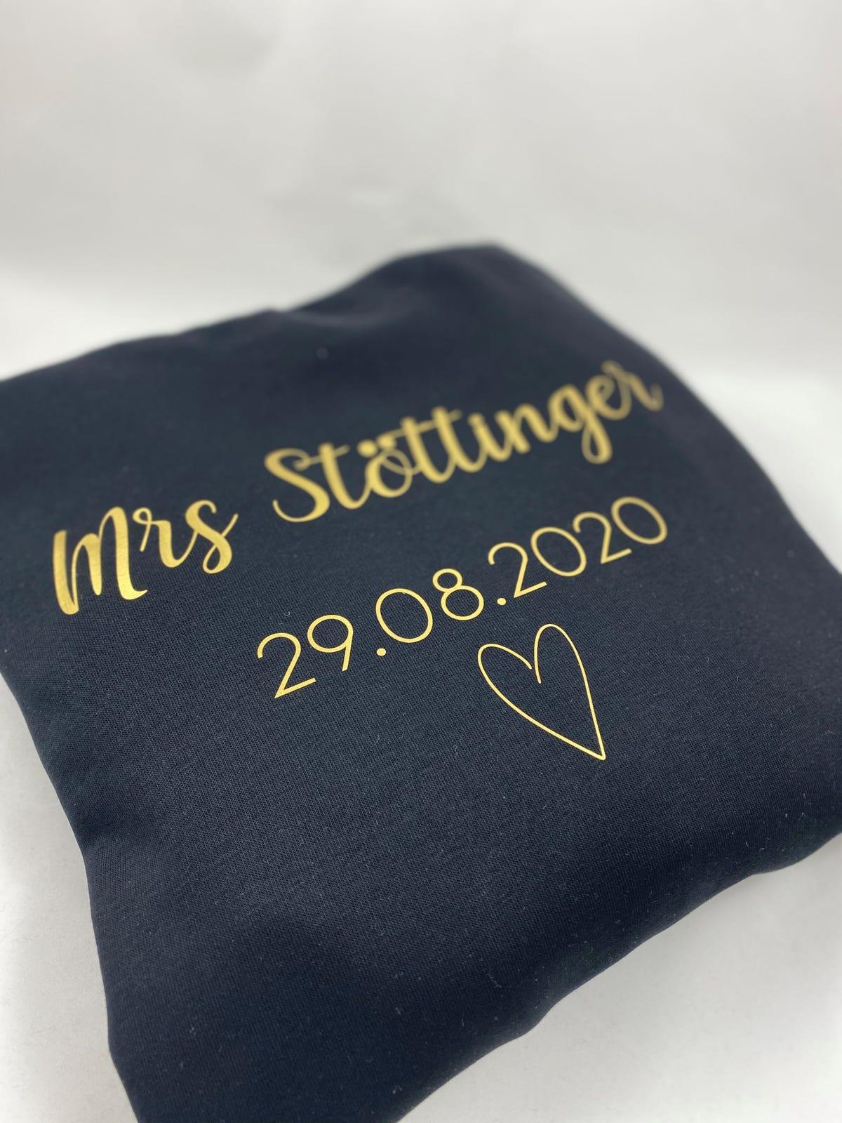 Mrs/Mr Hoodie einzeln