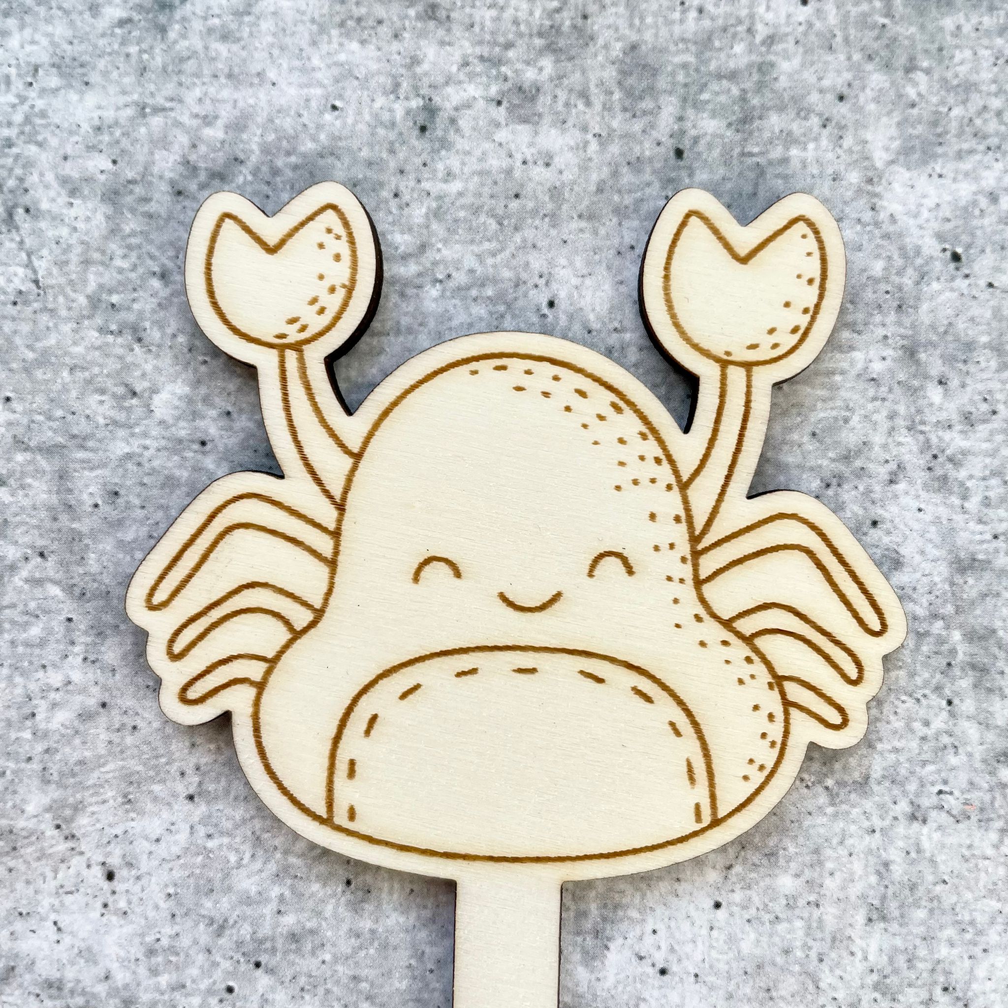 Caketopper Unterwasserwelt | Krabbe |