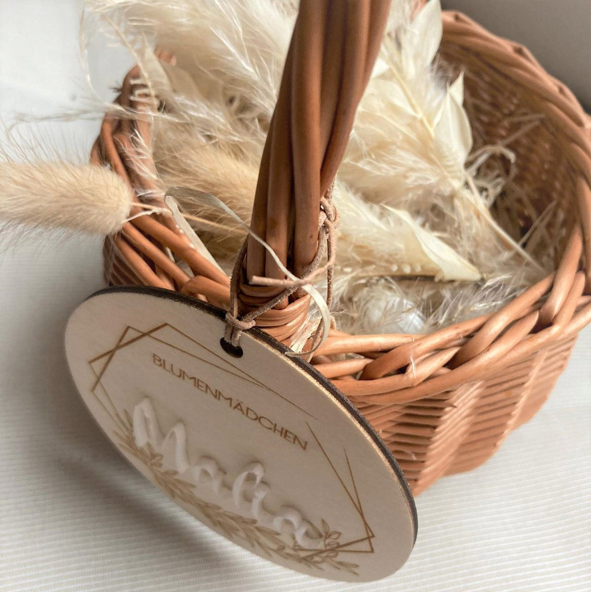 Blumenmädchenkorb | echte Weide | deutsche Produktion