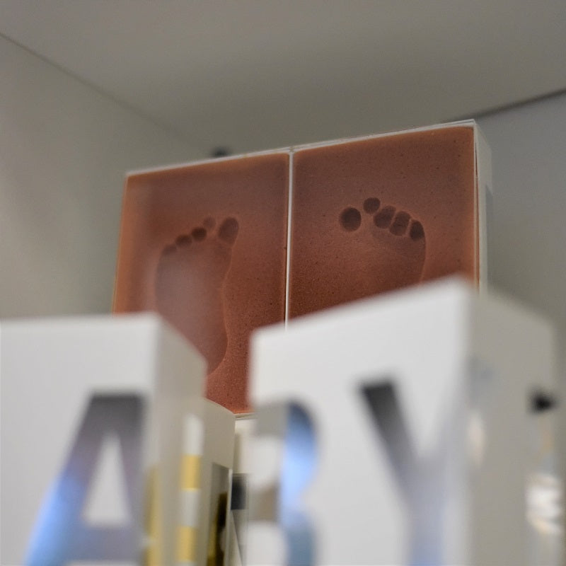 Babyfoot Print - Geschenk zur Geburt