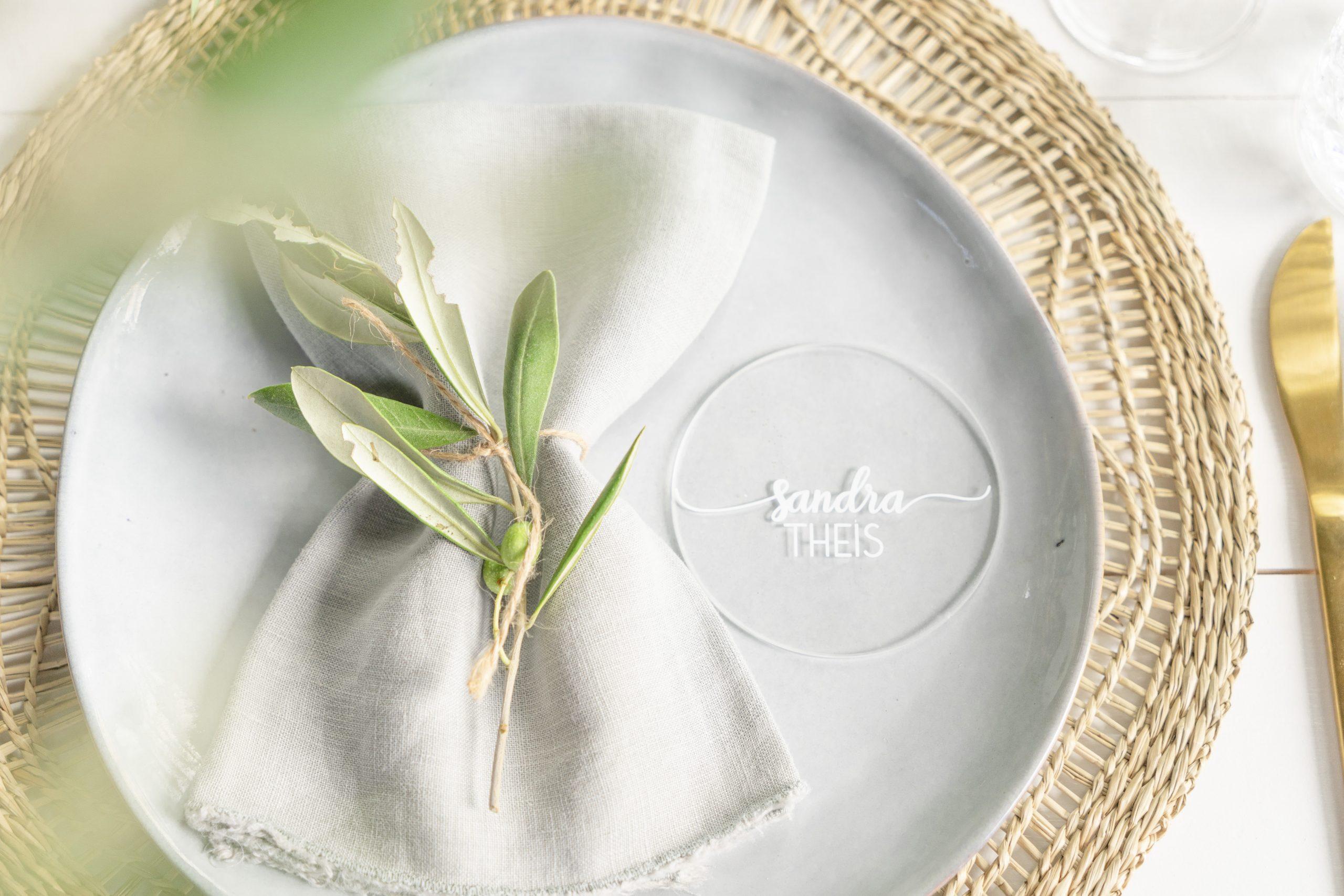 Platzkarte Curvy. kann man auch als Gastgeschenk nutzen.