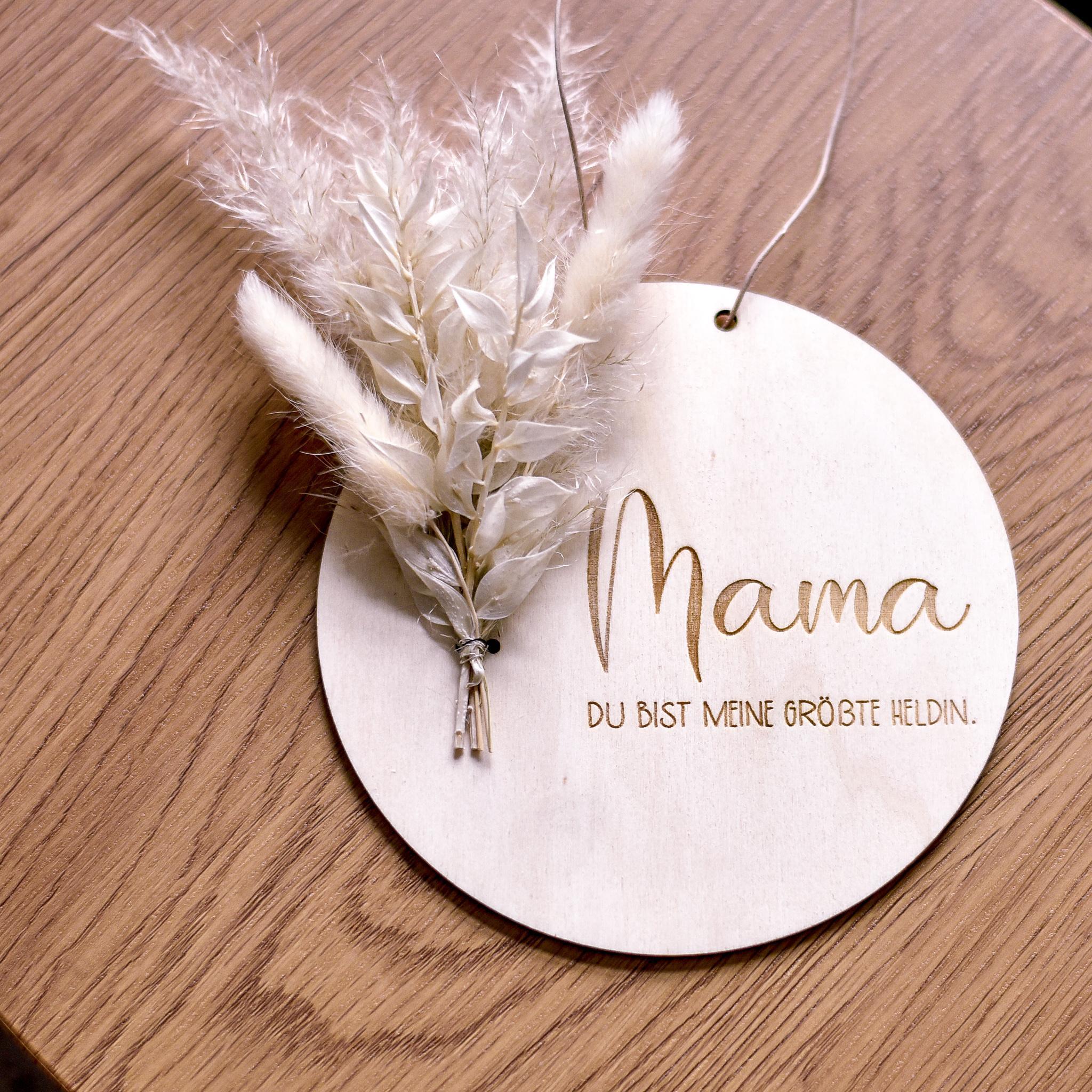 für Mama | weil du meine größte Heldin bist | zum Muttertag