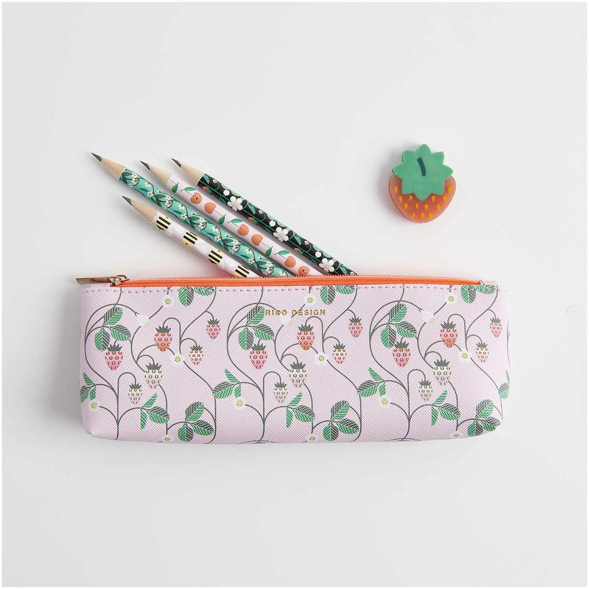 Radiergummi Erdbeere | Paper Poetry | Einschulung | Schulkind