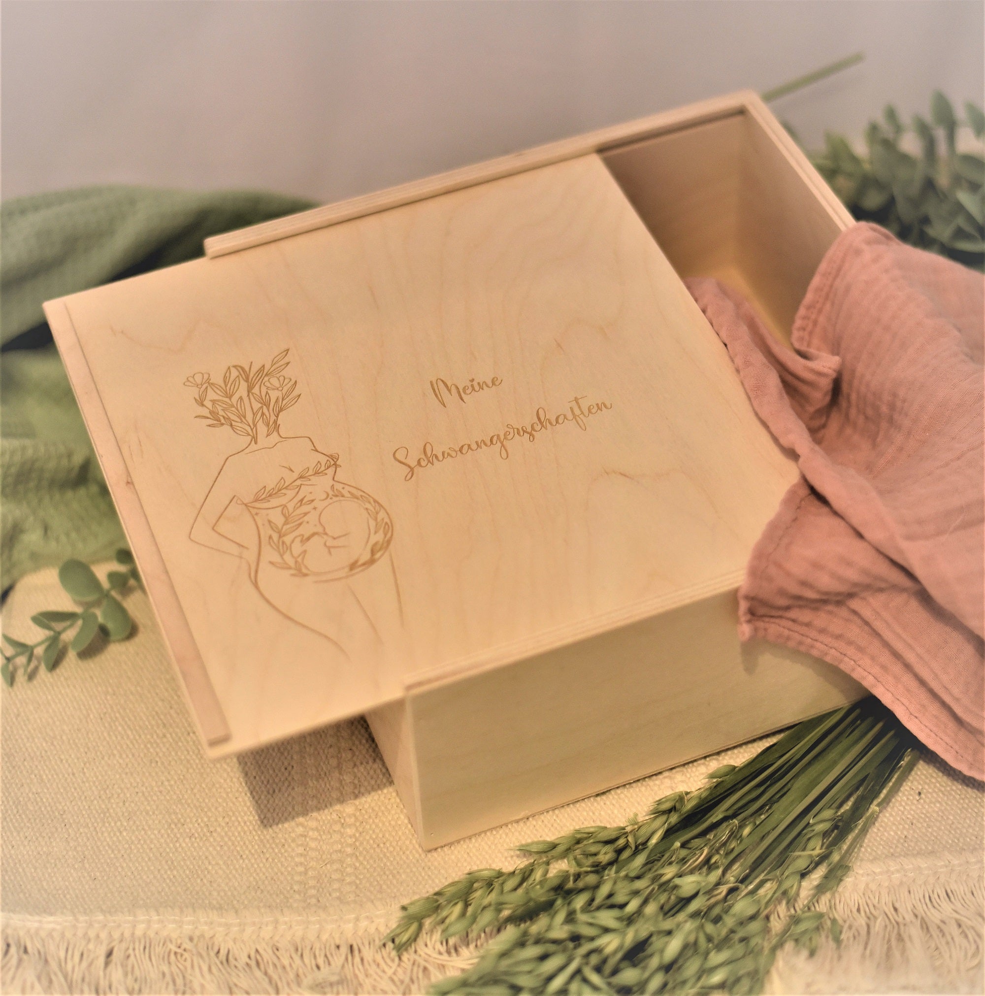 Erinnerungskiste zur Schwangerschaft