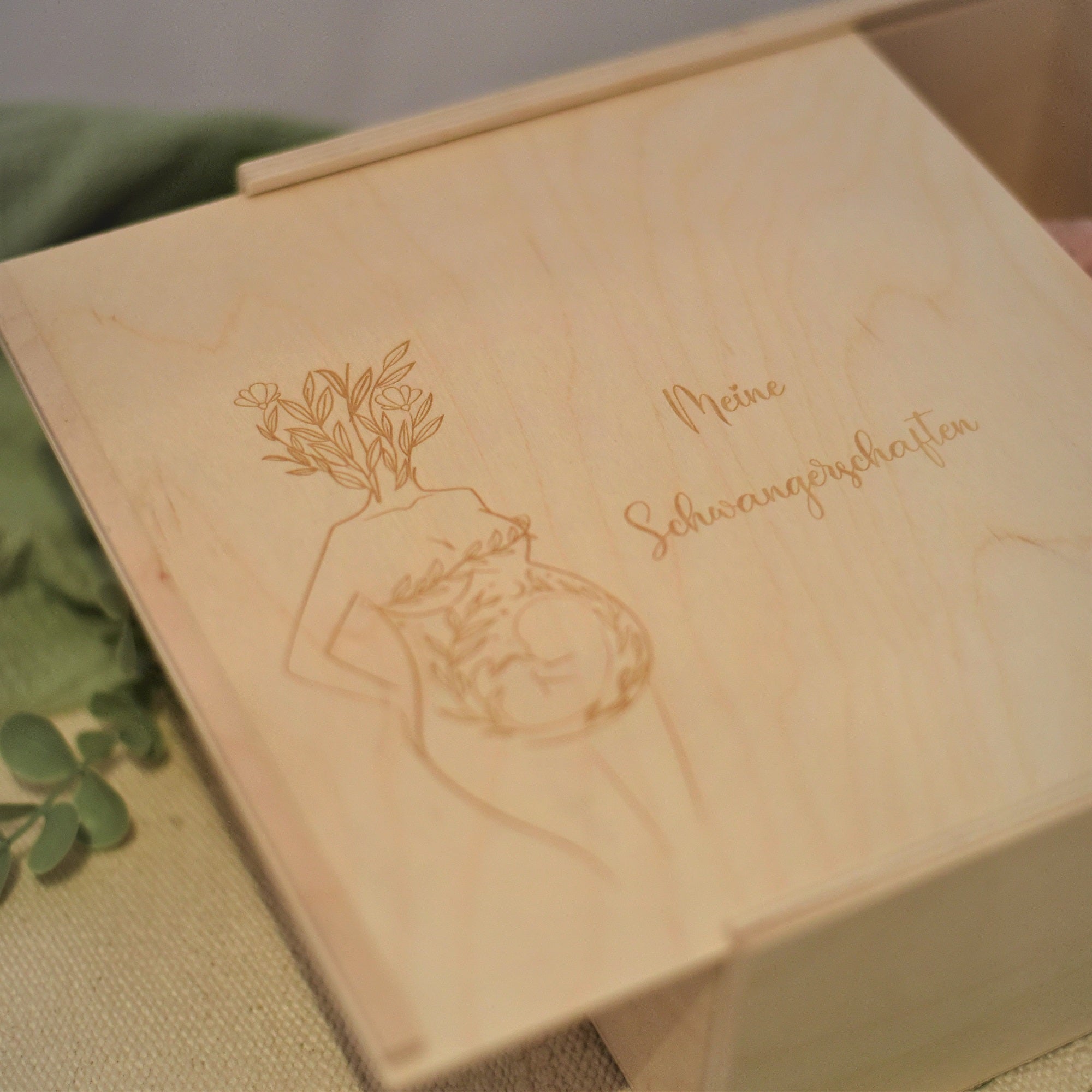 Erinnerungskiste zur Schwangerschaft