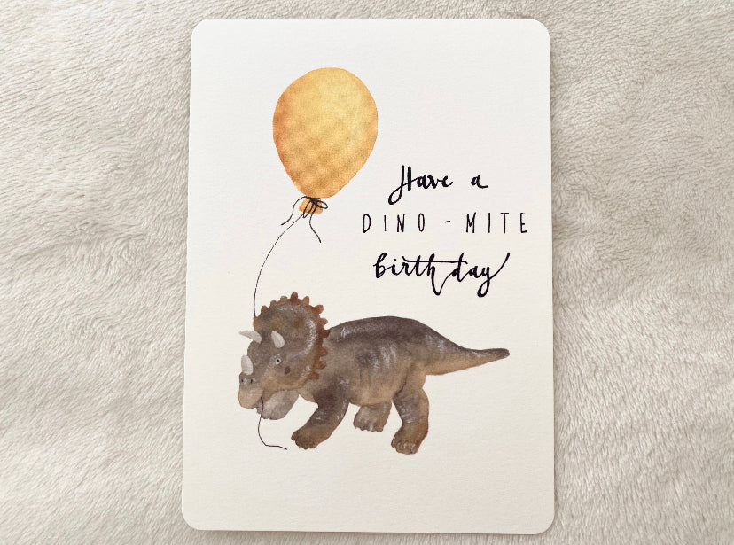 Have a dinomyte Birthday | Dino Geburtstag| Linda Mundo