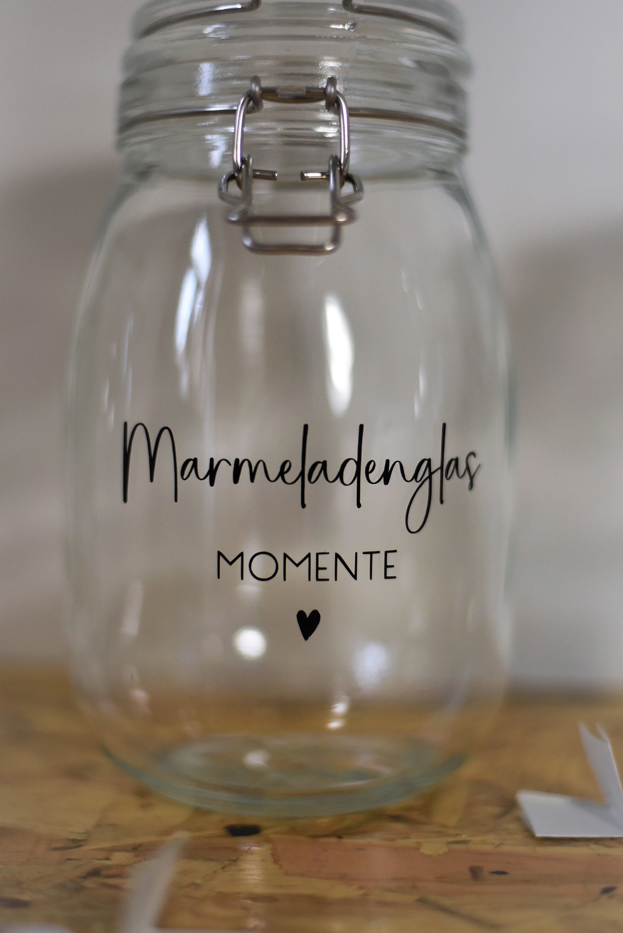 2er Set Sticker | Marmeladenglas Momente | Emotionen verschenken | Erinnerungen sammeln