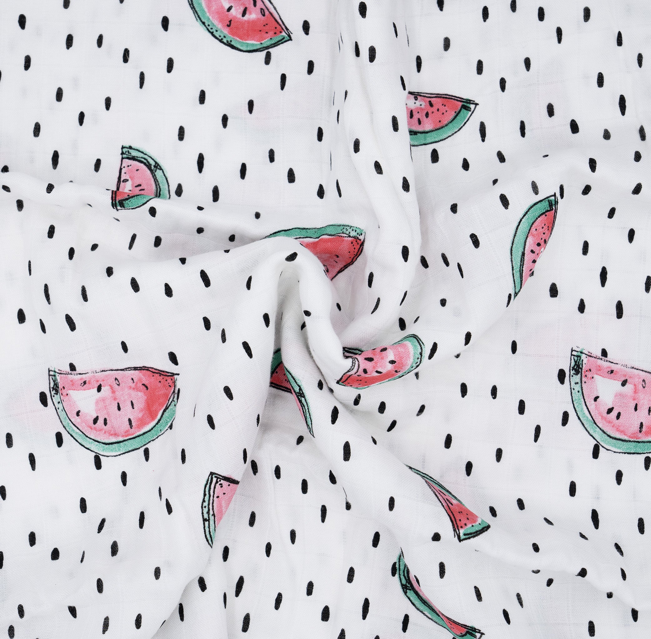 Mulltuch Bio-Baumwolle Wassermelone | Hutch&Putch
