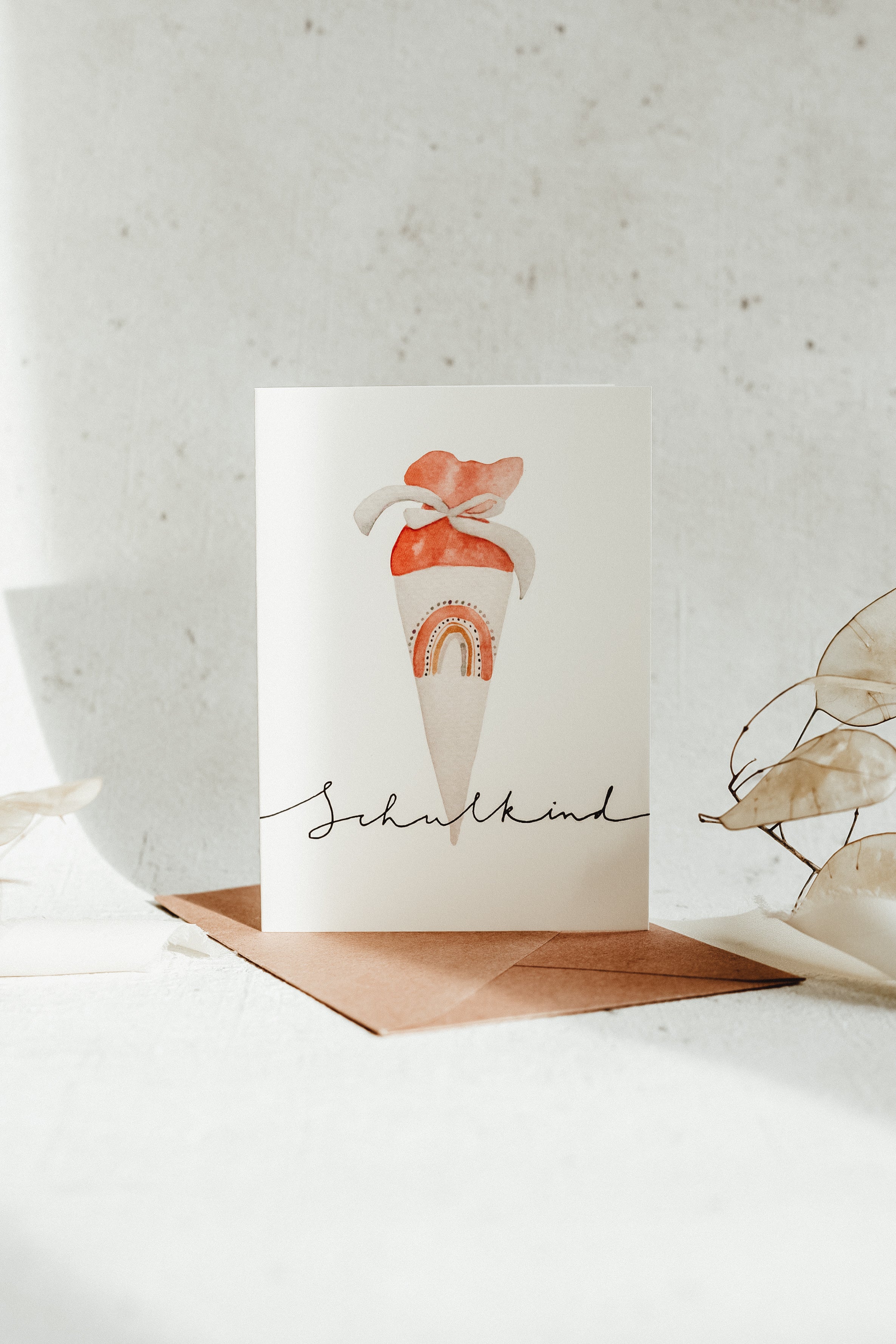 Schulkind | Klappkarte | Linda Mundo